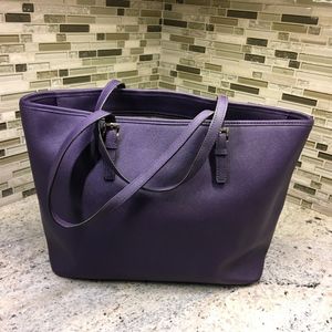 Purple Michael Kors bag